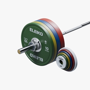 Eleiko IWF Weightlifting Competition Weight Set - 190 kg, men, FG