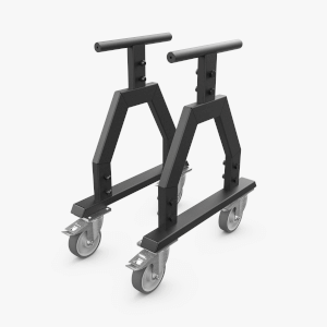 Eleiko Rolling Storage Pair - Black