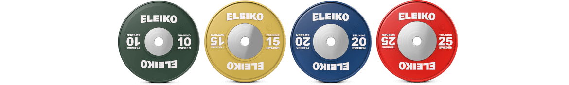 eleiko bumper plate set