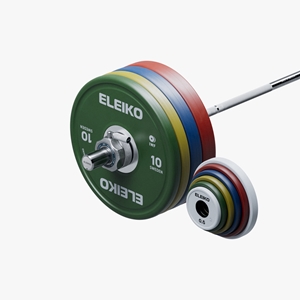 Eleiko IWF Weightlifting Training Weight Set - 185 kg, women, RC
